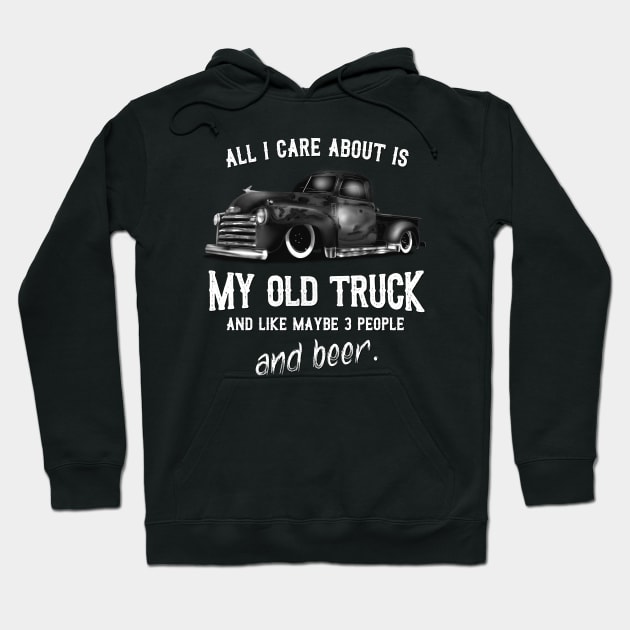 Chevy 3100 Classic Truck Hoodie by hardtbonez